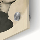 Elegant Dining Room Wall Art - Modern Black & White Portrait Print