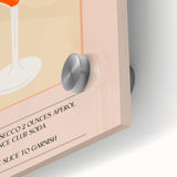 Large abstract wall art in muted brown and beige tones on acrylic glass, ideal for dining room ambiance.