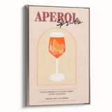 Landscape art painting featuring a vintage poster design on a framed canvas.