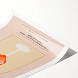 Extra large rolled print of line art flowers in black and white, ideal for large living room wall art.