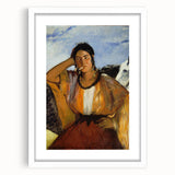 Impressionism Wall Art - Bold Portrait of a Woman - Classic Style Print