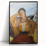 Impressionism Wall Art - Bold Portrait of a Woman - Classic Style Print