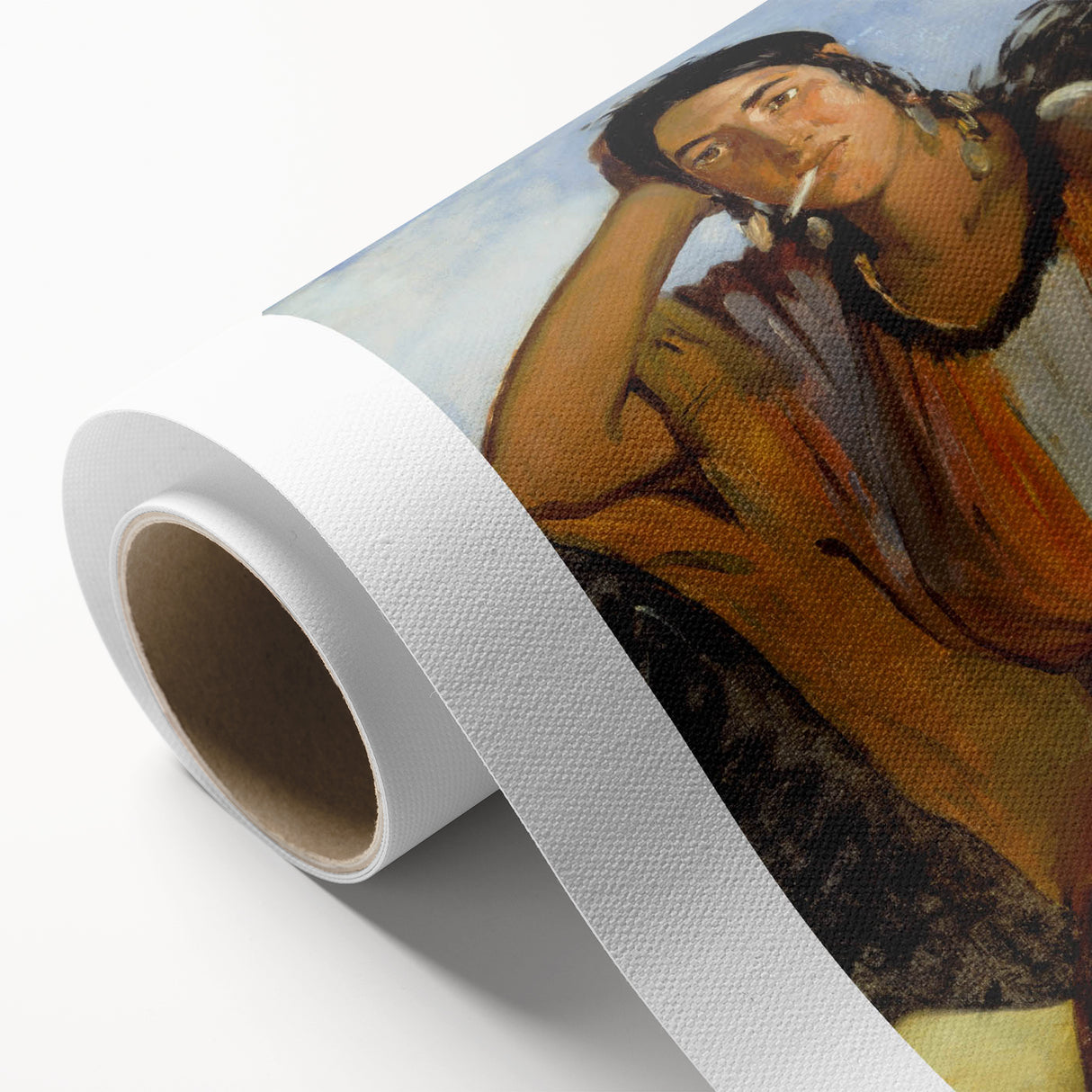 Impressionism Wall Art - Bold Portrait of a Woman - Classic Style Print