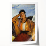 Impressionism Wall Art - Bold Portrait of a Woman - Classic Style Print