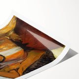 Impressionism Wall Art - Bold Portrait of a Woman - Classic Style Print