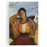 Impressionism Wall Art - Bold Portrait of a Woman - Classic Style Print