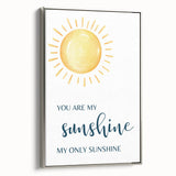 You Are My Sunshine Print - Nursery Wall Art for Kids