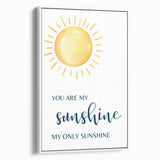 You Are My Sunshine Print - Nursery Wall Art for Kids
