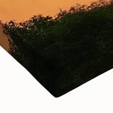 Close-up of a stretched canvas depicting a serene landscape bridge, showcasing vibrant colors and detailed textures, perfect for home decor or art lovers.