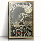 The Doors 1967 Concert Poster - Vintage Rock Music Art