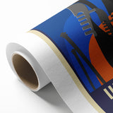 Retro Venice Travel Poster - Vintage Italy Gondola Wall Art