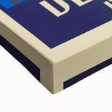 Retro Venice Travel Poster - Vintage Italy Gondola Wall Art