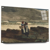 Sun and Clouds Realism Art Print - Winslow Homer Coastal Canvas Decor