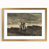 Sun and Clouds Realism Art Print - Winslow Homer Coastal Canvas Decor