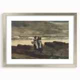 Sun and Clouds Realism Art Print - Winslow Homer Coastal Canvas Decor
