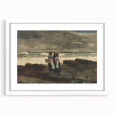 Sun and Clouds Realism Art Print - Winslow Homer Coastal Canvas Decor