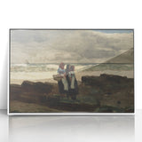 Sun and Clouds Realism Art Print - Winslow Homer Coastal Canvas Decor