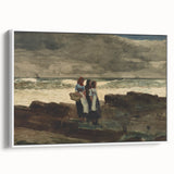 Sun and Clouds Realism Art Print - Winslow Homer Coastal Canvas Decor