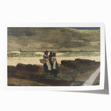 Sun and Clouds Realism Art Print - Winslow Homer Coastal Canvas Decor