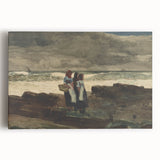 Sun and Clouds Realism Art Print - Winslow Homer Coastal Canvas Decor