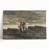 Sun and Clouds Realism Art Print - Winslow Homer Coastal Canvas Decor