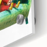 Nursery Wall Art - Superhero Boy Kids Room Art for Playroom