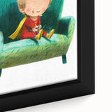 Nursery Wall Art - Superhero Boy Kids Room Art for Playroom