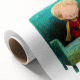 Nursery Wall Art - Superhero Boy Kids Room Art for Playroom