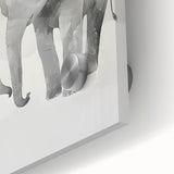 Elephant Family Nursery Wall Art – Baby Room & Kids Room Decor