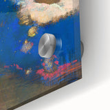 Modern Wall Art - Sita by Odilon Redon in Dreamlike Blues and Golds