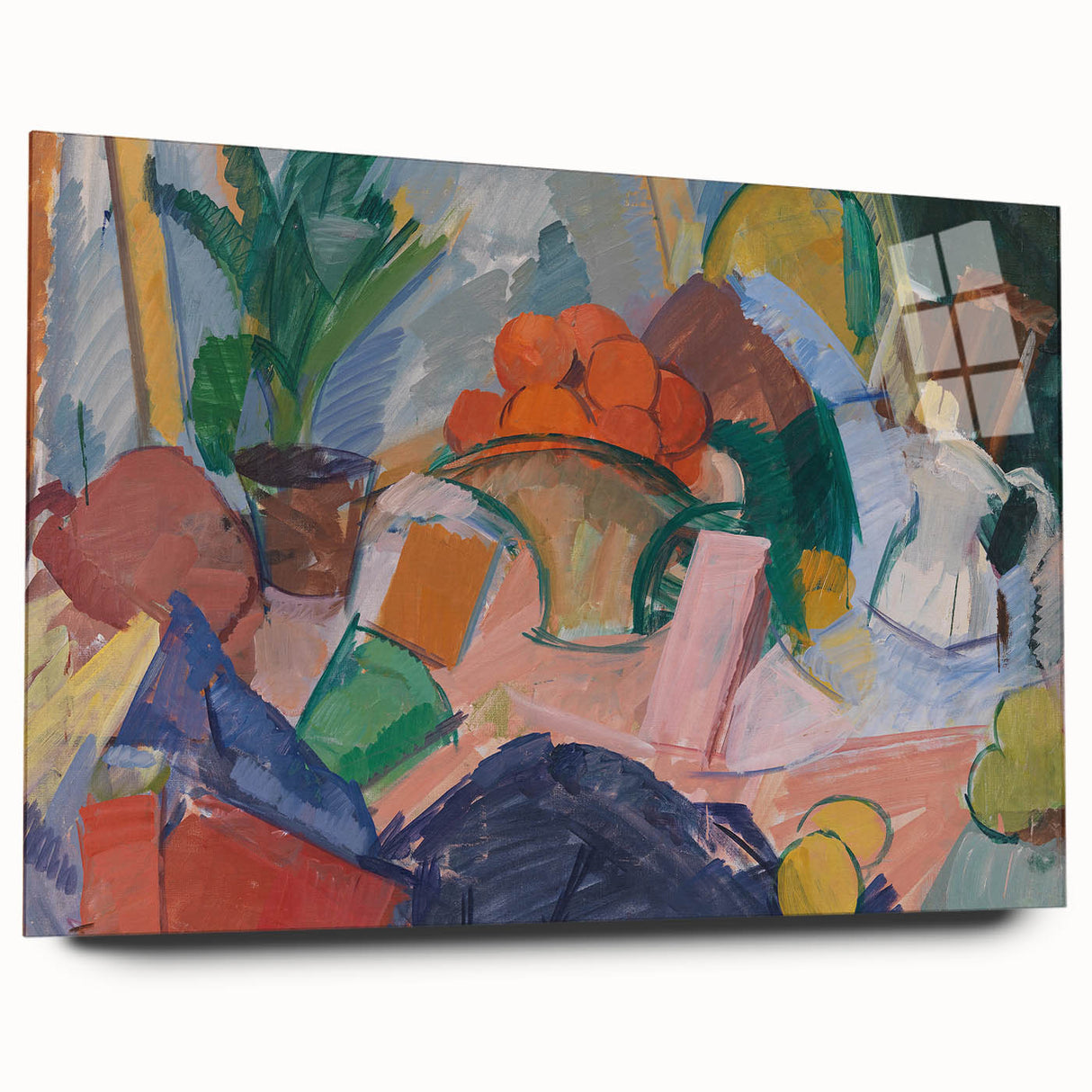Modern Wall Art of Abstract Still Life with Oranges - Contemporary Style