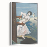 Modern Wall Art - Embrace by Cyprián Majerník in Surrealist Style