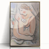 Modern Wall Art - Mother with a Child by Mikuláš Galanda