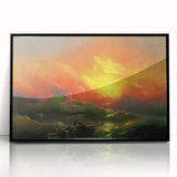 Famous Romantic Era Art - The Ninth Wave Seascape Canvas Print