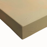 Modern Dining Room Wall Art - Abstract Brown & Gold Canvas Print