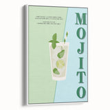 Landscape art painting of a colorful rural setting on a framed canvas, ideal for dining room decor.