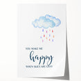 You Make Me Happy Print - Kids Room Art Prints for Nursery