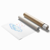 You Make Me Happy Print - Kids Room Art Prints for Nursery