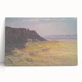 Stretched canvas art showcasing a vibrant landscape of canyons with rich colors and intricate details, ideal for home decor and wall enhancement. Perfect for nature lovers, this artwork brings a sense of adventure and tranquility to any space.