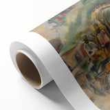 Southern Landscape Modern Wall Art - Vibrant Contemporary Decor Piece