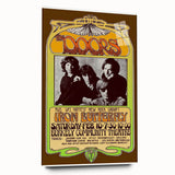 The Doors 1967 Berkeley Concert Poster - Vintage Rock Music Art
