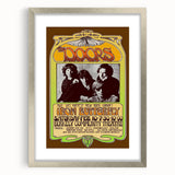 The Doors 1967 Berkeley Concert Poster - Vintage Rock Music Art