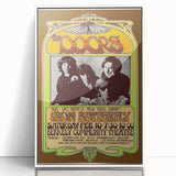 The Doors 1967 Berkeley Concert Poster - Vintage Rock Music Art