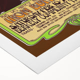 The Doors 1967 Berkeley Concert Poster - Vintage Rock Music Art