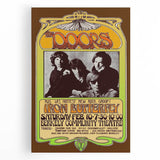 The Doors 1967 Berkeley Concert Poster - Vintage Rock Music Art