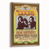 The Doors 1967 Berkeley Concert Poster - Vintage Rock Music Art