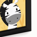 Boys Wall Art Prints - Be Kind Zebra Kids Room Art Decor