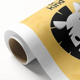 Boys Wall Art Prints - Be Kind Zebra Kids Room Art Decor