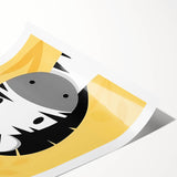 Boys Wall Art Prints - Be Kind Zebra Kids Room Art Decor