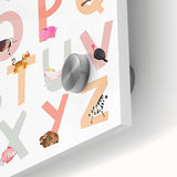 ABC Alphabet Kids Educational Wall Art - Learning Poster for Classrooms